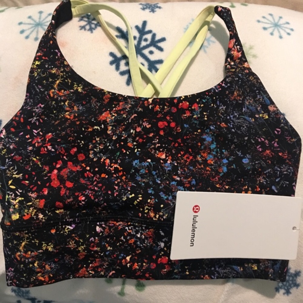 ISO. LULULEMON LONG LINE BRA SIZE 8
